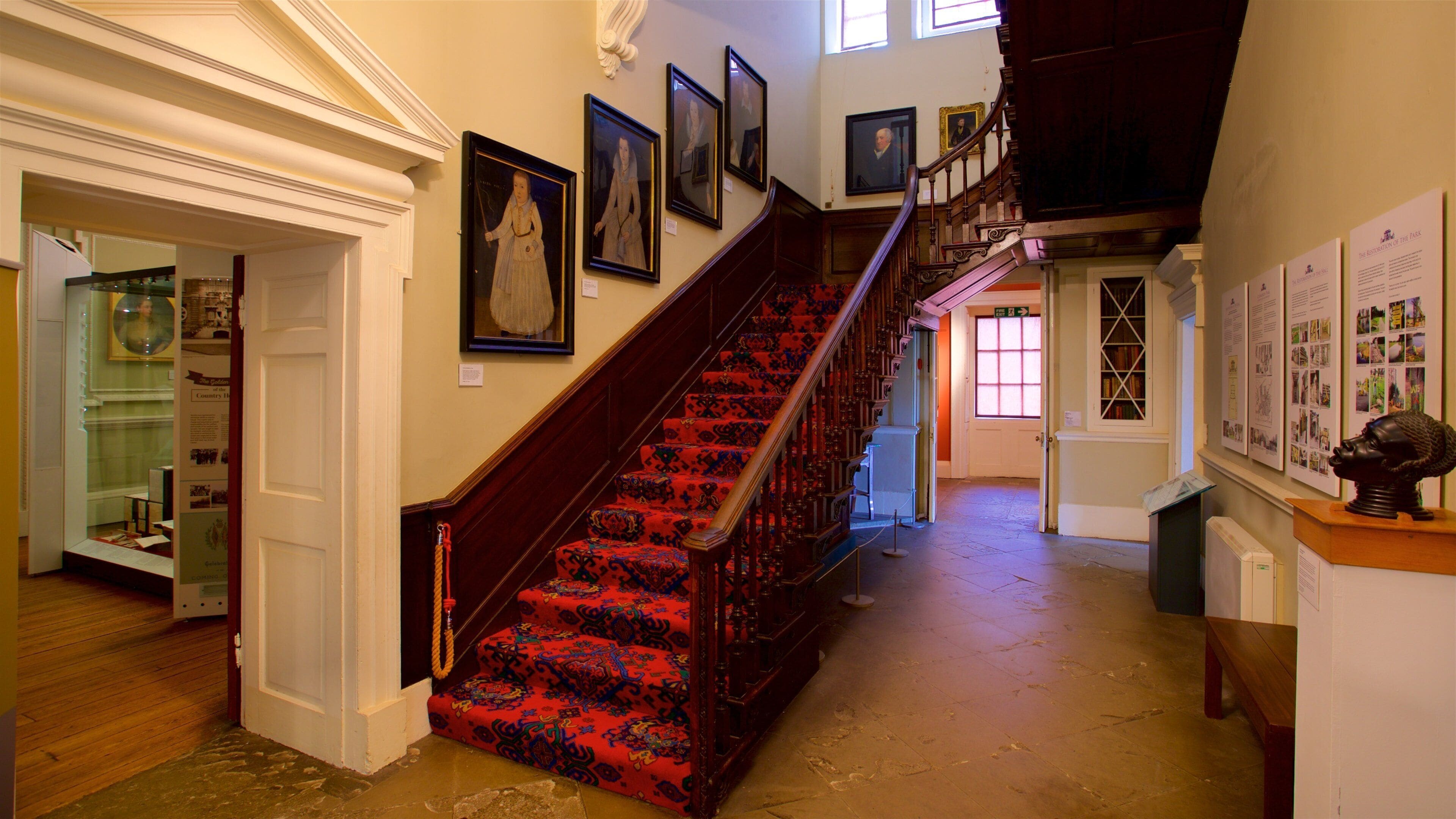 Cusworth Hall featuring a house and interior views