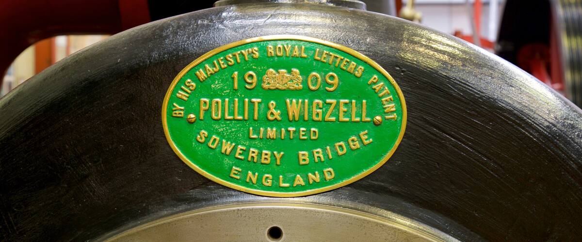 Markham Grange Steam Museum which includes heritage elements and signage