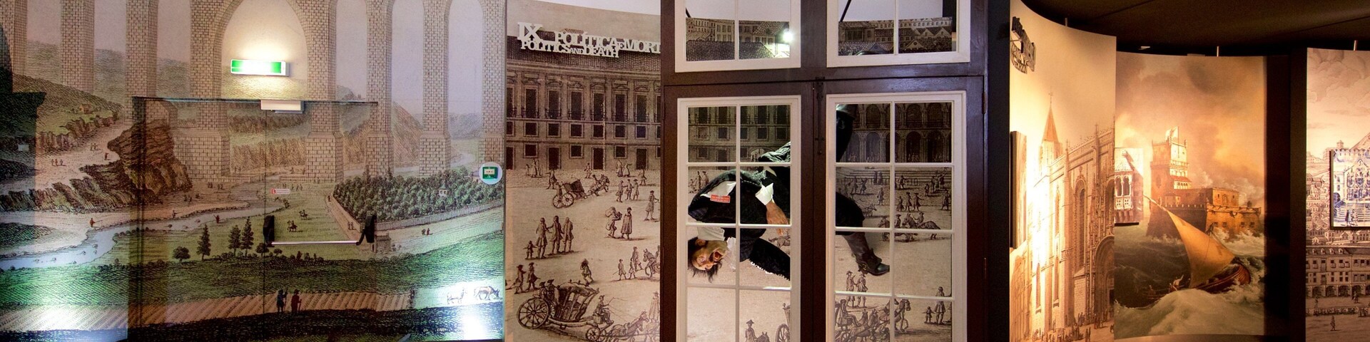 Lisboa Story Centre que inclui vistas internas