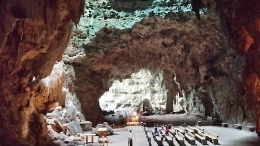 A beautiful church inside the callao cave in penablanca tuguegarao. A must visit when you are travelling in Tuguegarao, Philippines!