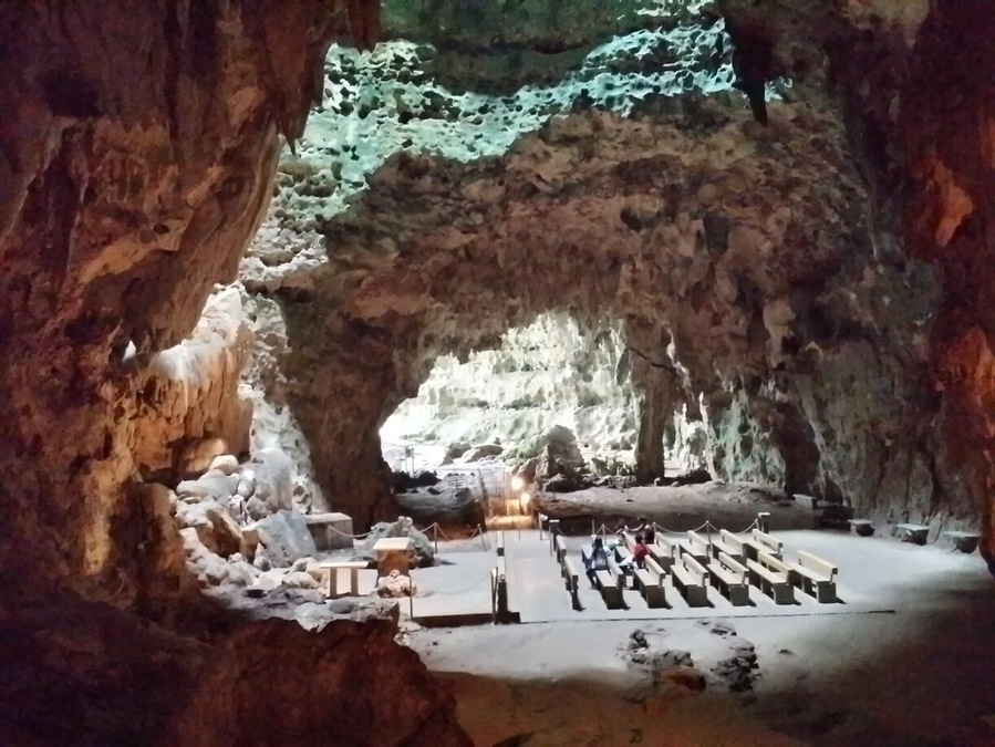 A beautiful church inside the callao cave in penablanca tuguegarao. A must visit when you are travelling in Tuguegarao, Philippines!