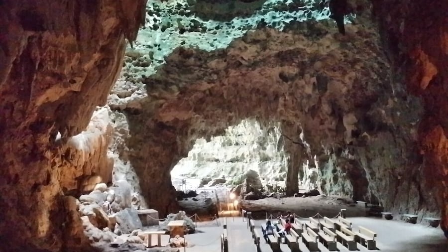 A beautiful church inside the callao cave in penablanca tuguegarao. A must visit when you are travelling in Tuguegarao, Philippines!