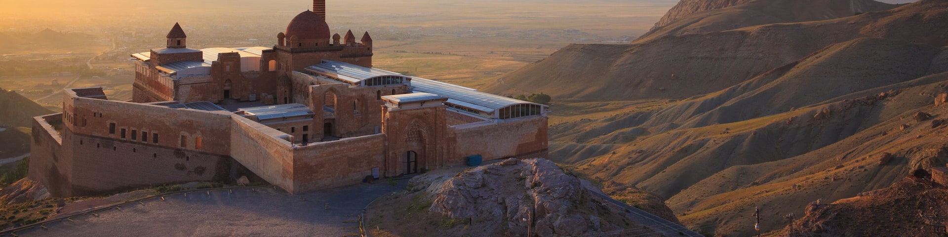 Pasha Palace on a mountain in Turkey