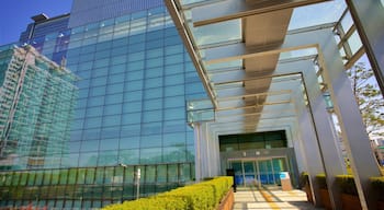 Samsung Innovation Museum featuring a city