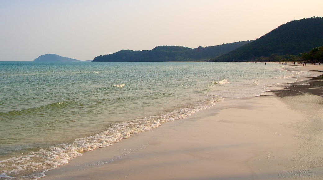 Vietnam showing a sandy beach