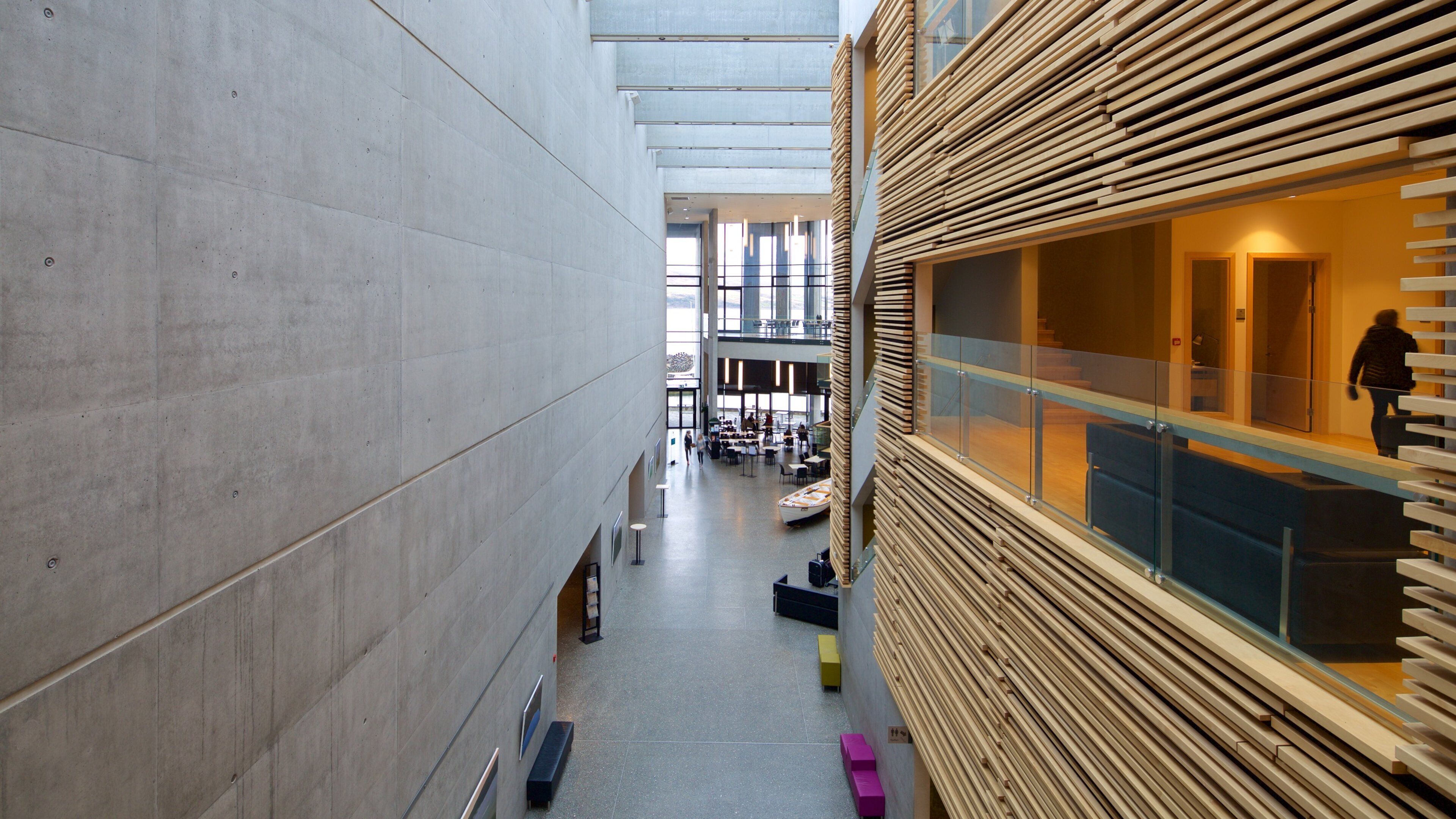 Hof - Cultural Center and Conference Hall which includes interior views