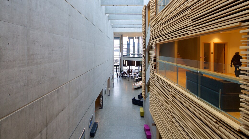 Hof - Cultural Center and Conference Hall which includes interior views