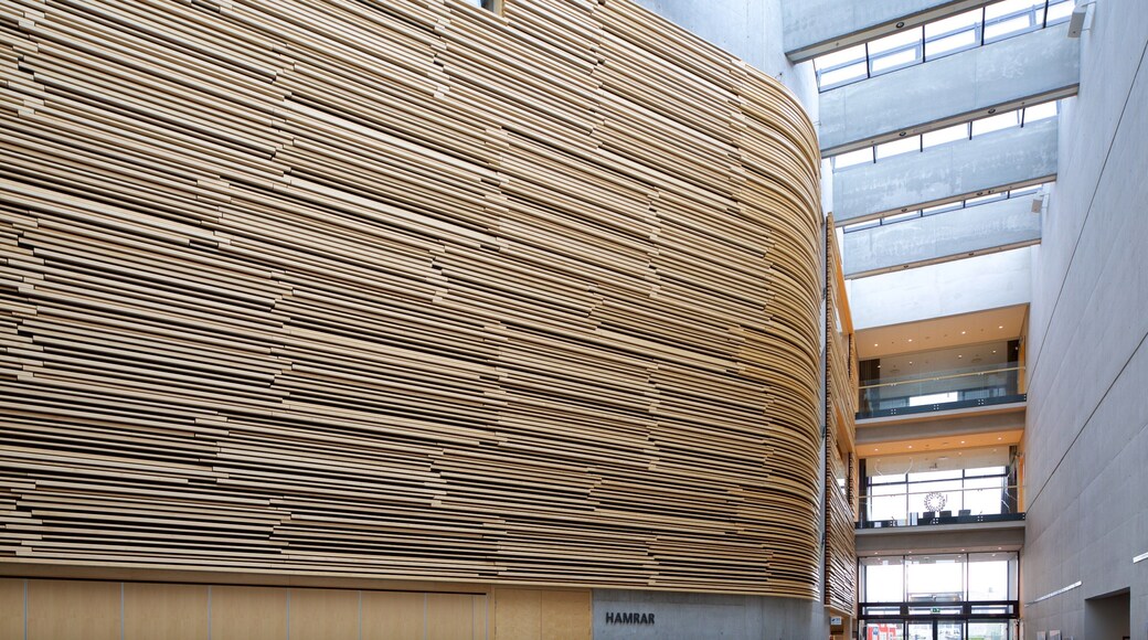 Hof - Cultural Center and Conference Hall featuring interior views and modern architecture