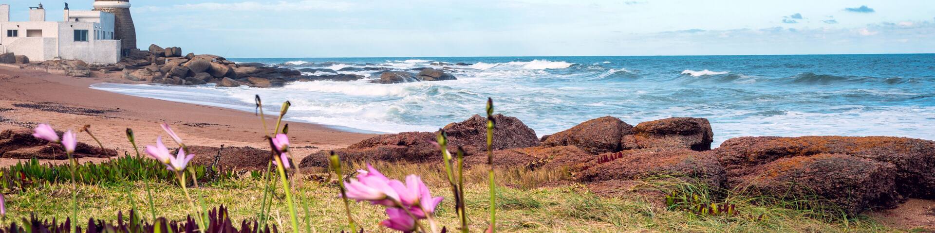 Lighthouse in Jose Ignacio near Punta del Este, Uruguay