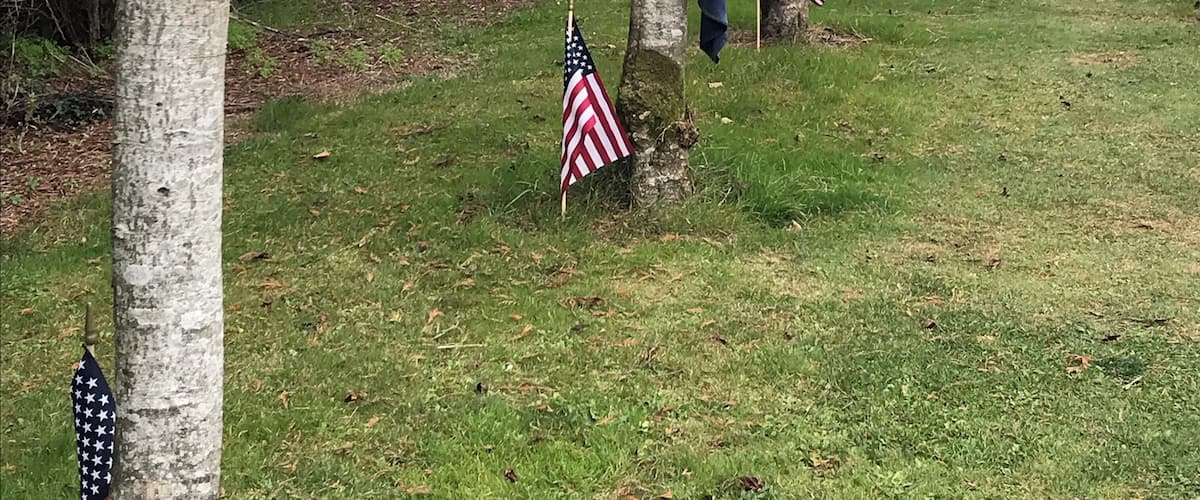 9/11 Remembered with planted trees for each Fireman lost. #Adventure