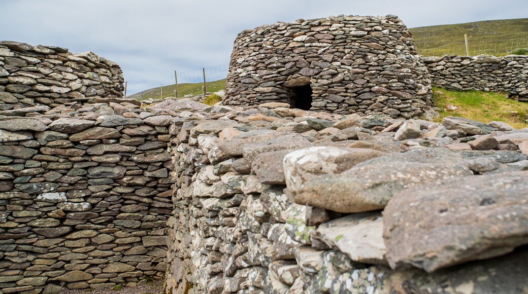 Fahan BeeHive Huts which includes heritage elements