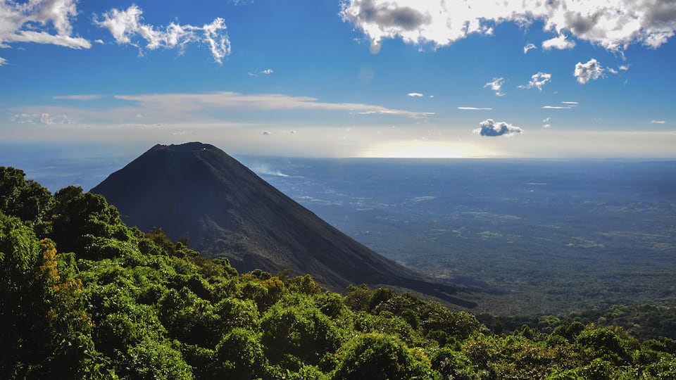 Izalco Volcano from Cerro Verde National Park, El Salvador