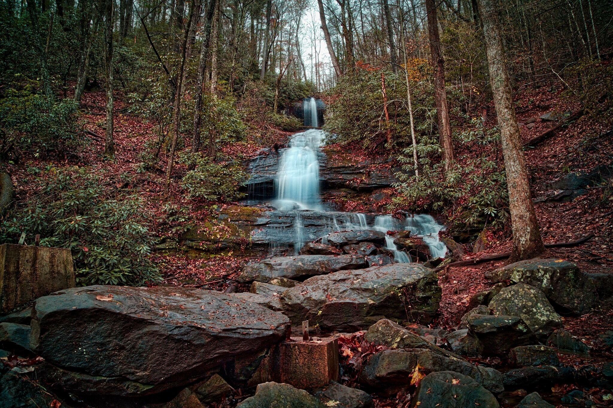 Upper Falls. Awesome shoot hike, in the Blood Mountain wilderness