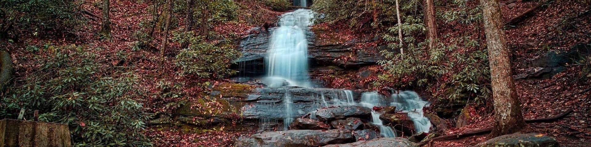 Upper Falls. Awesome shoot hike, in the Blood Mountain wilderness