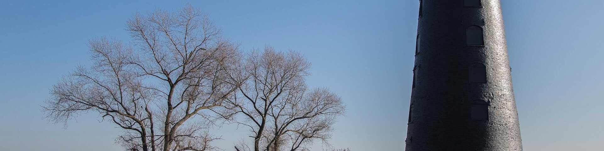 The old Windmill (the black tower) one of three (only this one stands now) in the distance you can see Beverley Minster again.