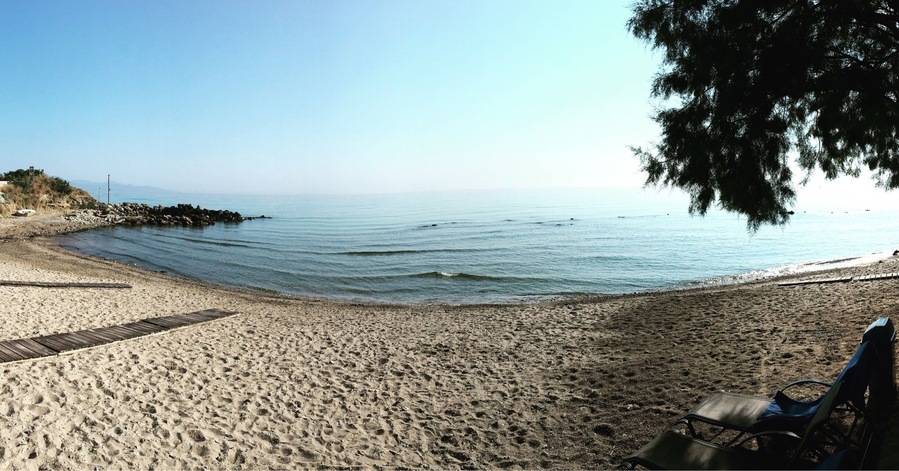 Peaceful little beach bay at this hotel in Tsivilli, Zante