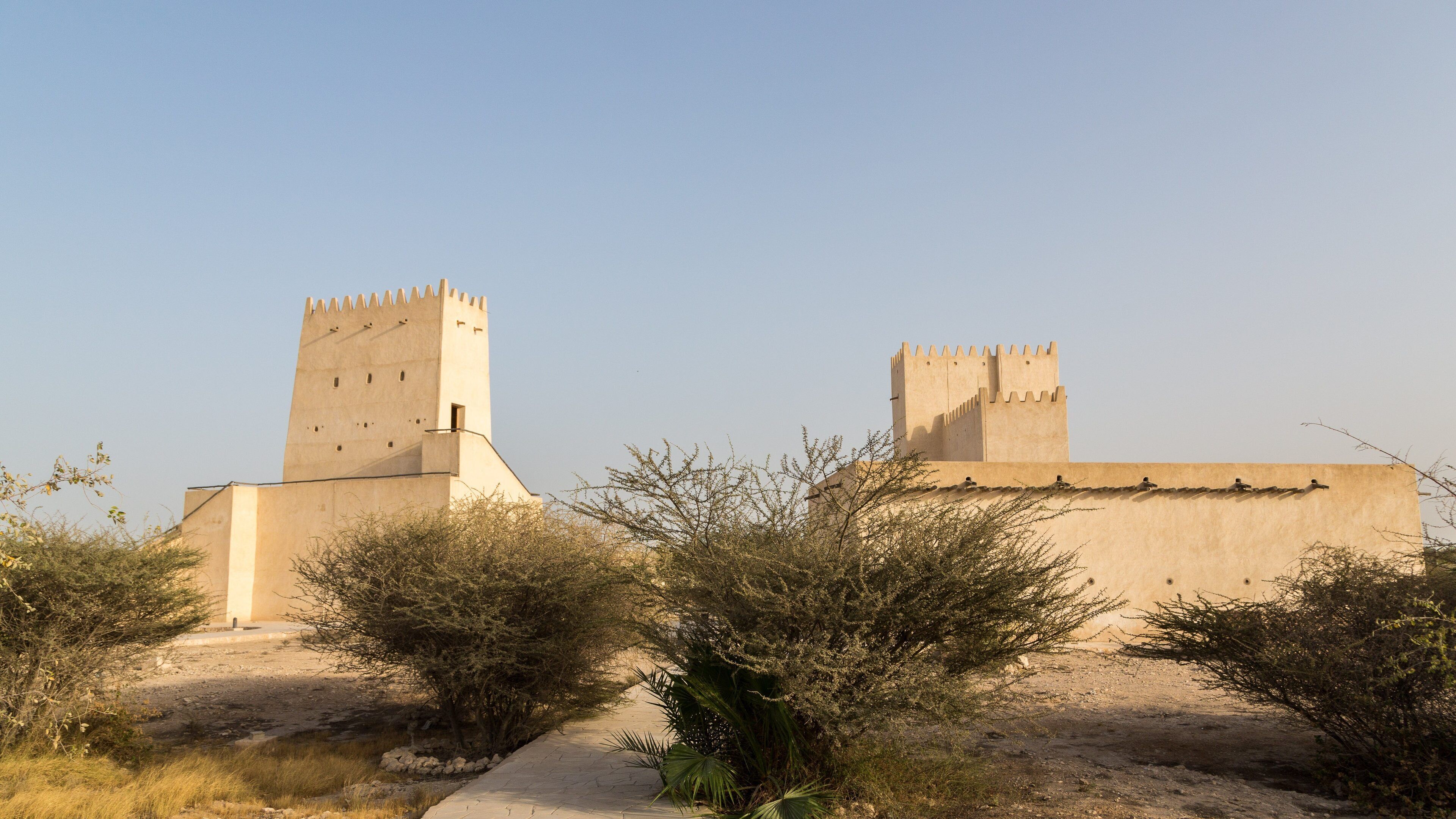 Barzan Towers showing heritage architecture