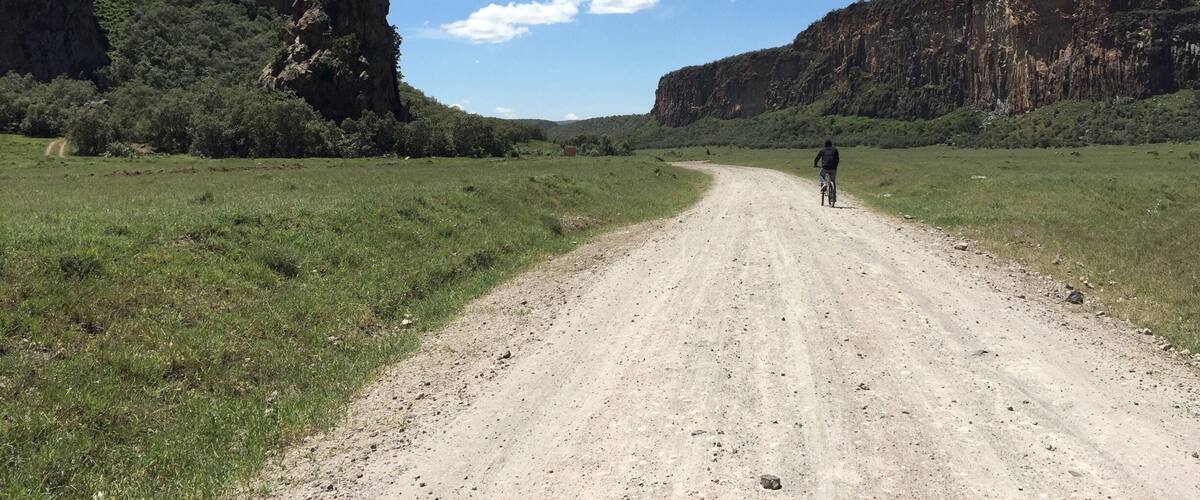 Bike ride at the park.