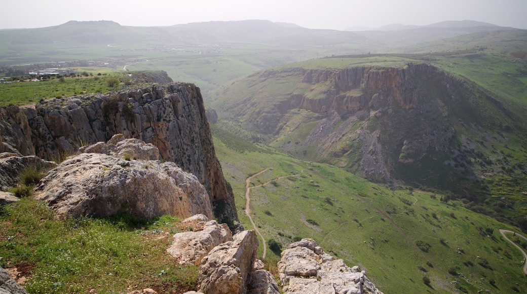 Mount Arbel which includes landscape views and tranquil scenes