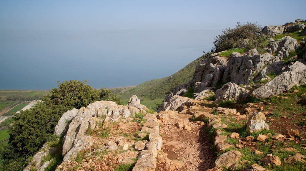 Mount Arbel showing general coastal views