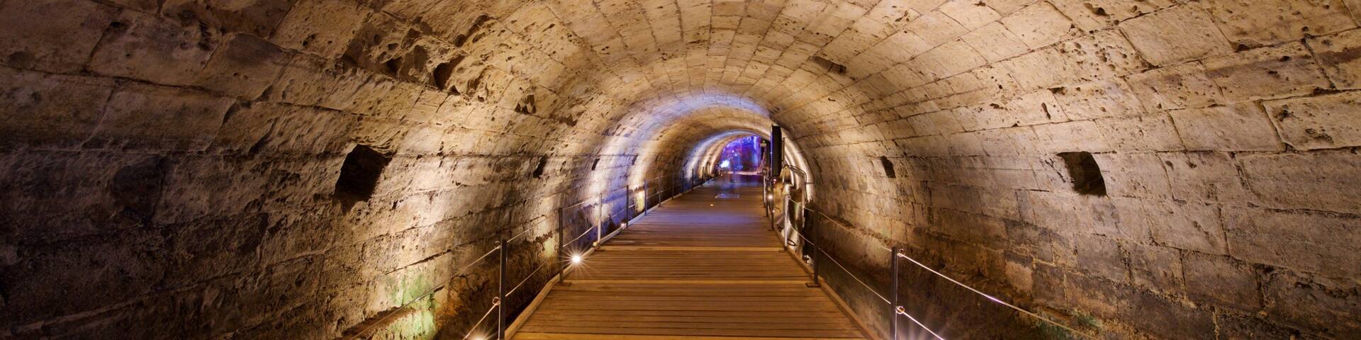 Templar Tunnel which includes interior views