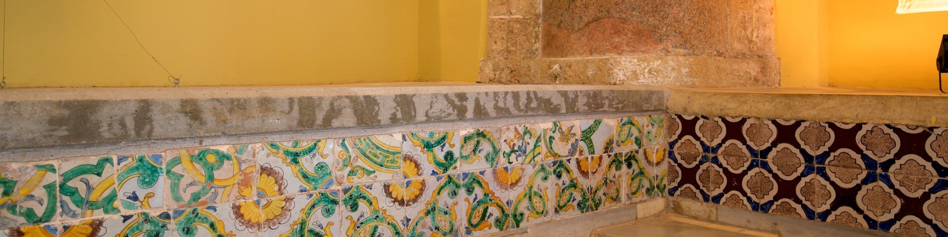 Hamam al- Basha Turkish Bath featuring interior views