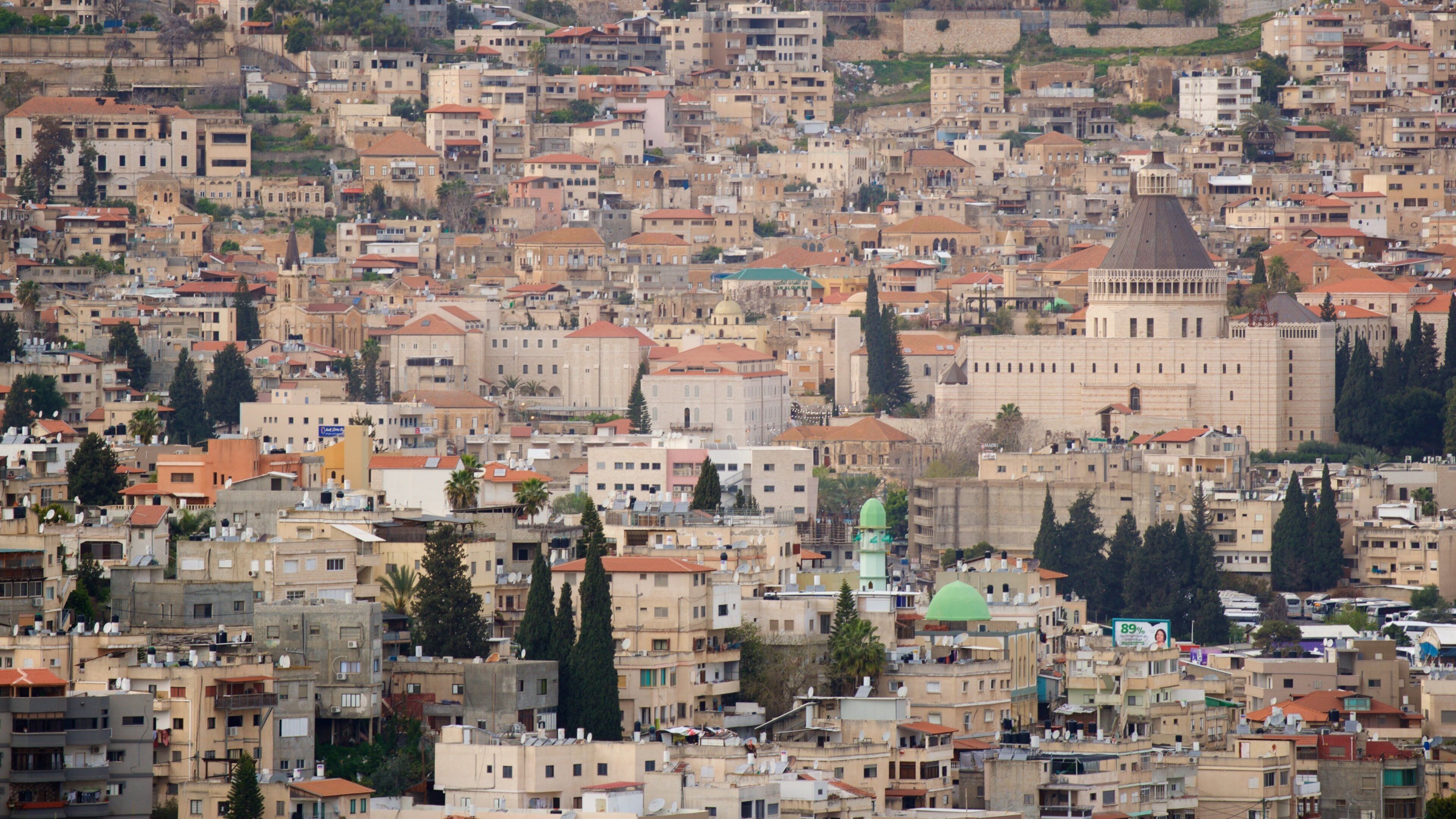 Mount of Precipice featuring a city and landscape views