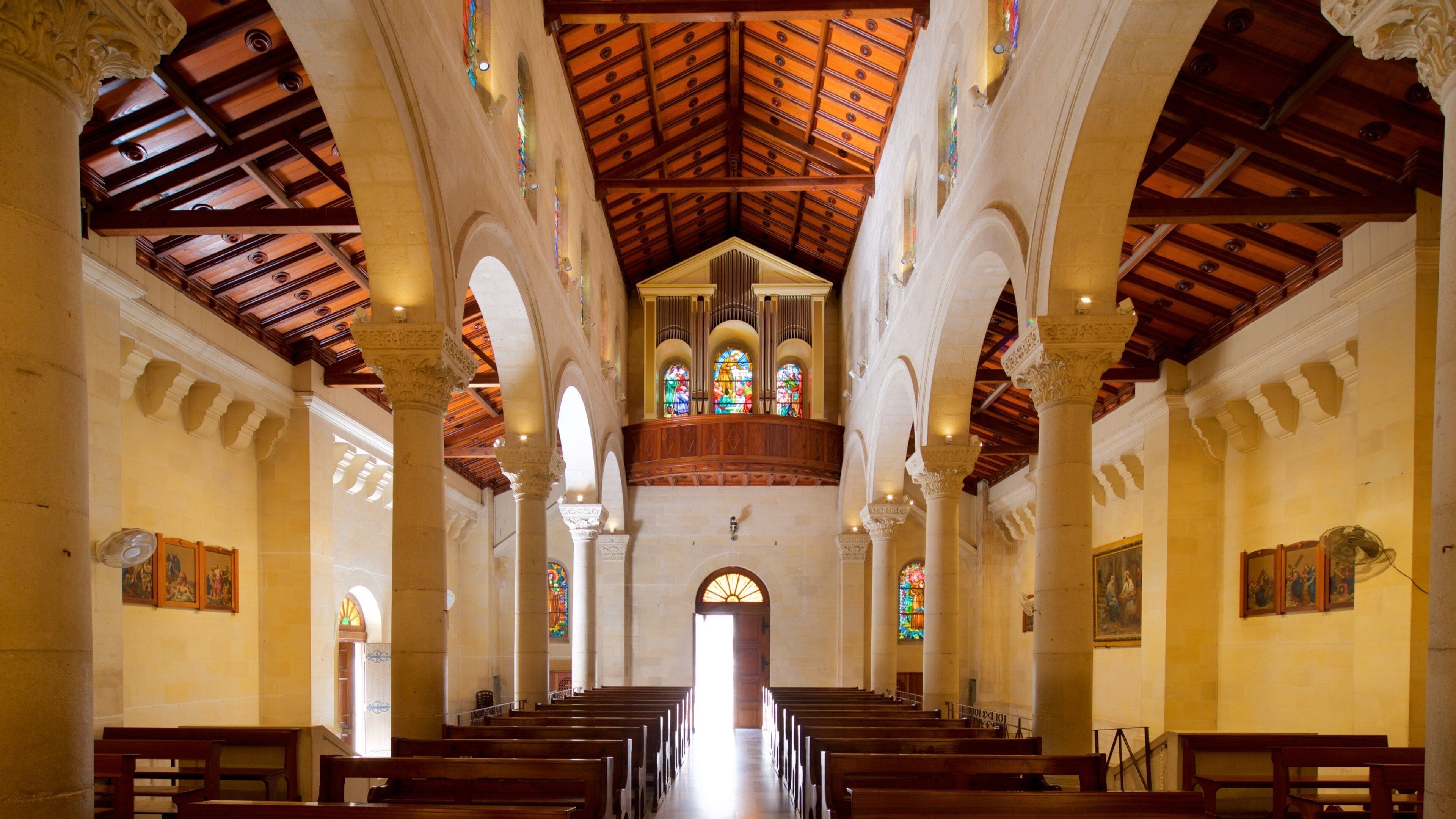 St. Joseph\'s Church featuring heritage elements, interior views and a church or cathedral