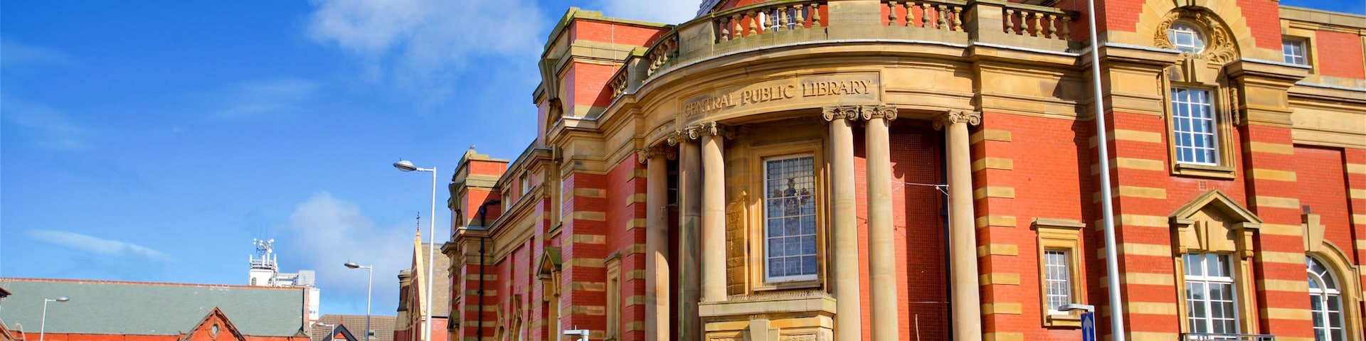 ブラックプール中央図書館 フィーチャー 遺跡