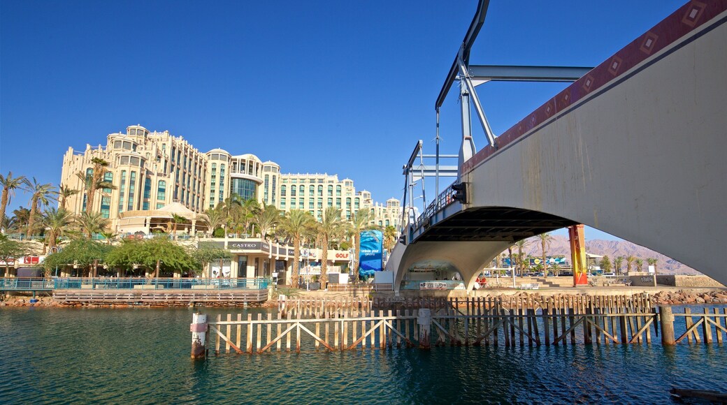 Cầu Harbor có tính năng cầu, khách sạn sang trọng hoặc resort và sông lạch