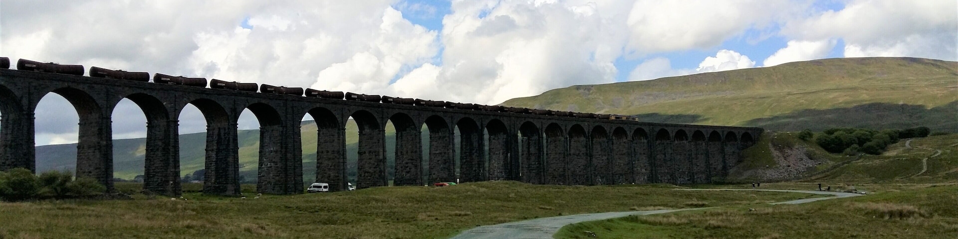 The Viaduct with a cargo train going over.
#LifeatExpedia