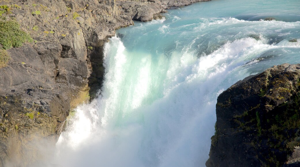 Torres Del Paine featuring a waterfall