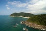 Aerial View of Jureia Beach, Sao Paulo, Brazil