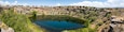 Panorama of Montezuma's Well Cliff Dwellings where the Hopi Native Americans Lived