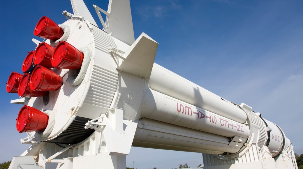 Rocket at Kennedy Space Center, florida, USA