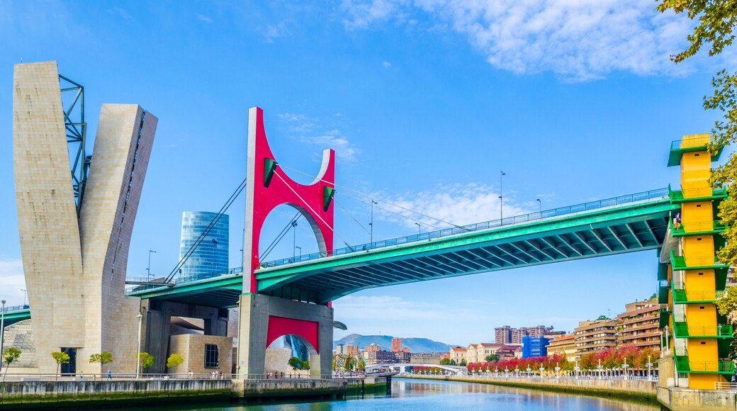 La salve zubia bridge in the spanish city Bilbao ; Shutterstock ID 1067678552; purchase_order: comps; job: ; client: ; other: