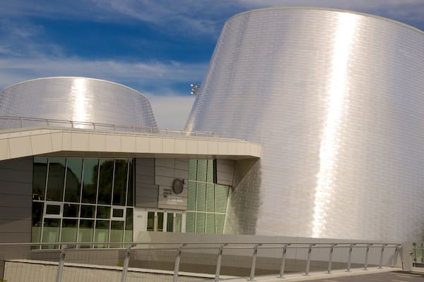 Montreal Planetarium das einen Observatorium und Stadt
