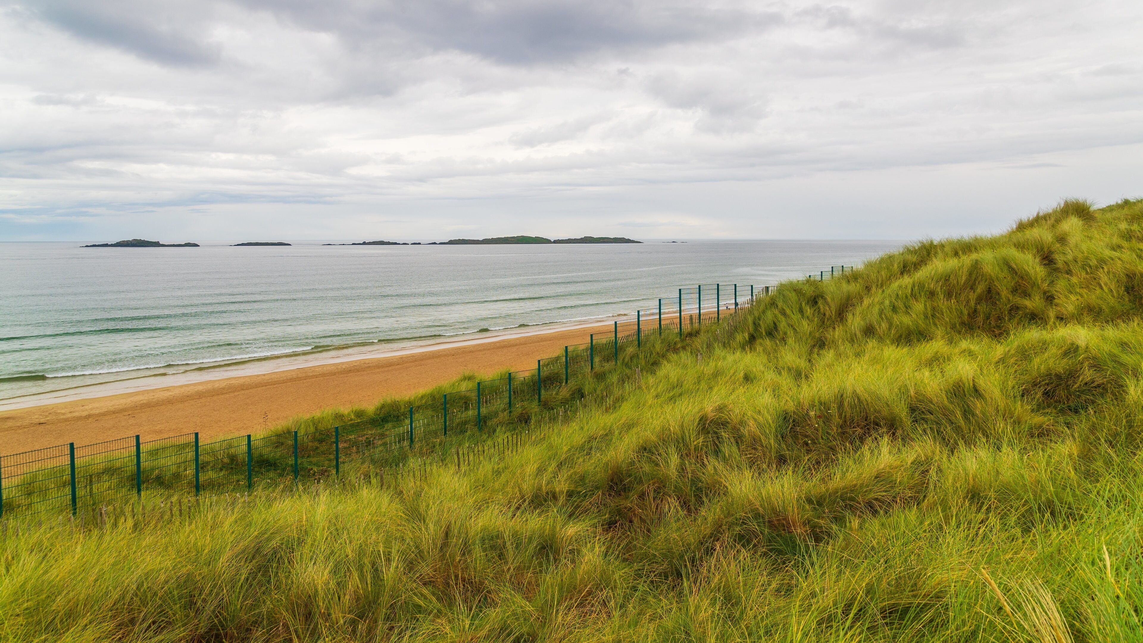 Royal Portrush Golf Course showing general coastal views