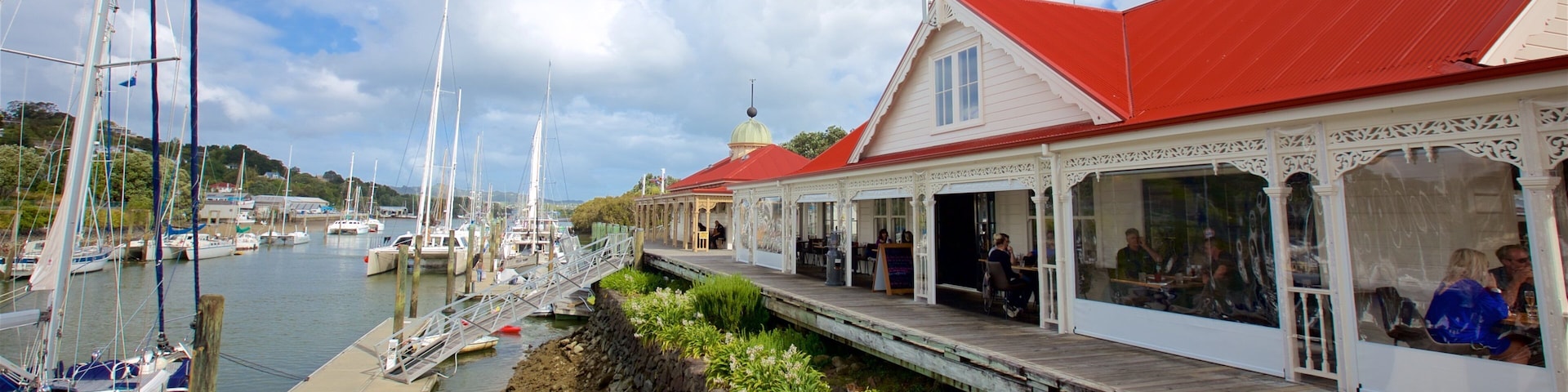 Town Basin Marina mit einem Bucht oder Hafen