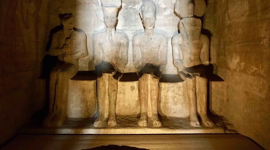 Abu Simbel Temple, Aswan, Egypt #travel #red #nationalpark #architecture #perspectives #fineart #sculpture #ancient #ruins #egypt