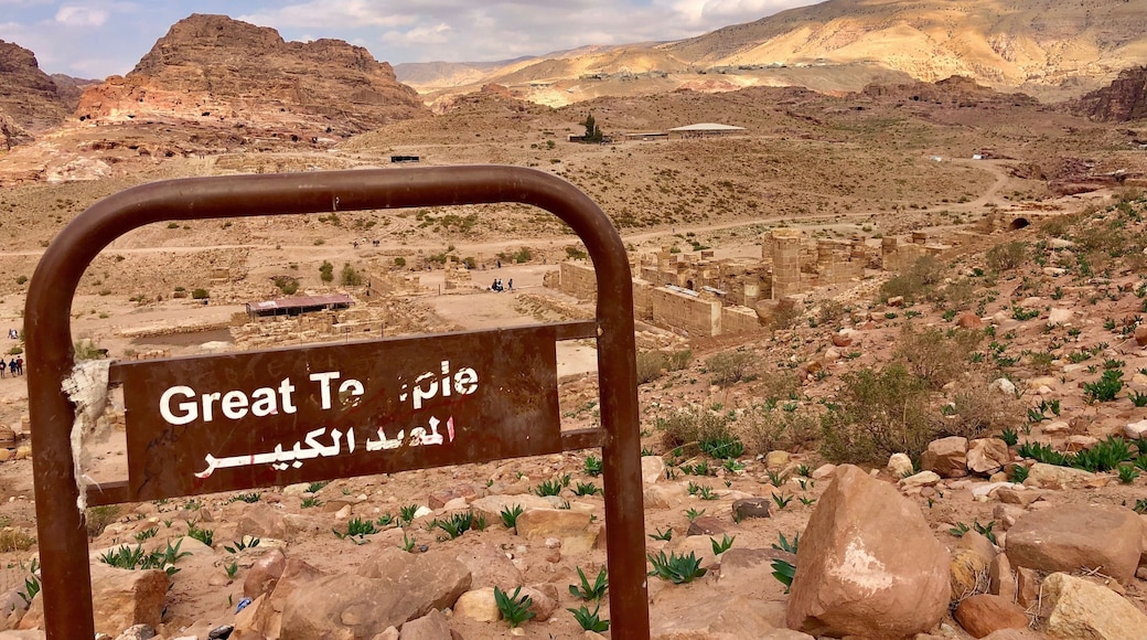 The Great Temple below