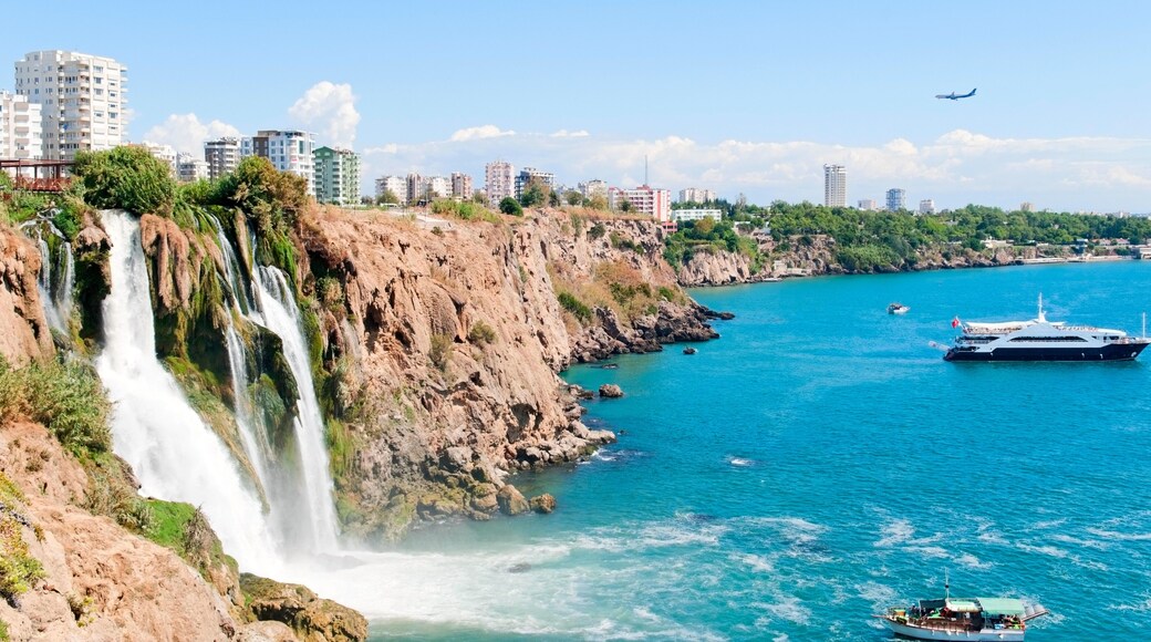 Duden waterfall in Antalya, Turkey