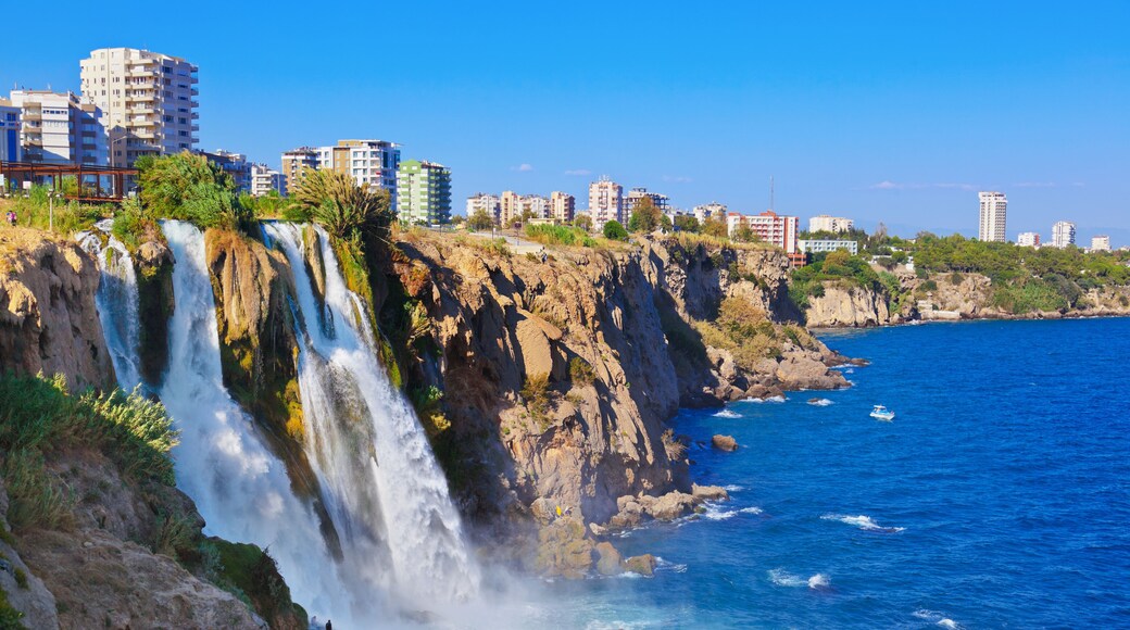 Waterfall Duden at Antalya, Turkey