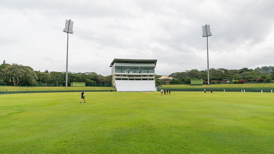 Pallekele International Cricket Stadium showing a sporting event