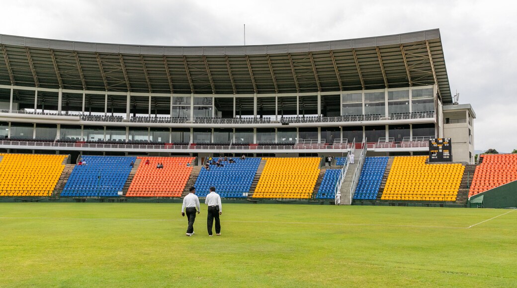 Pallekele International Cricket Stadium featuring a sporting event
