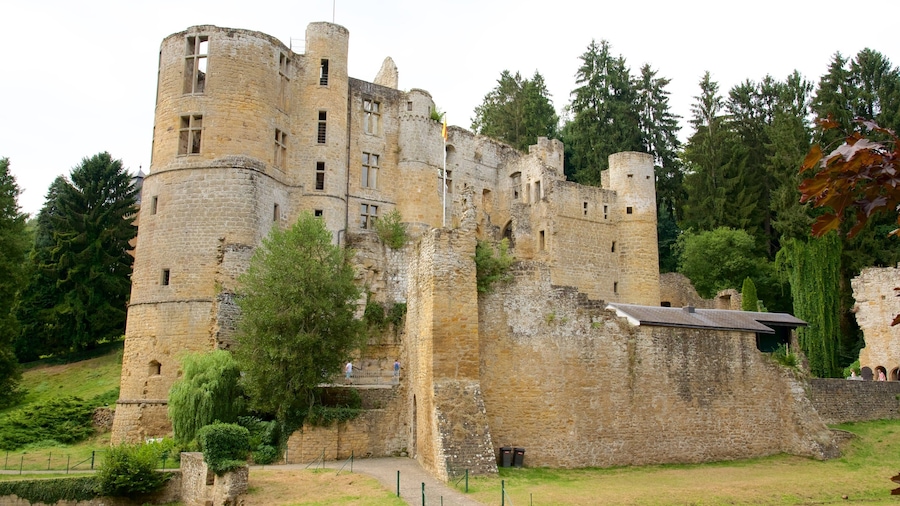 Luxembourg which includes heritage architecture, heritage elements and a castle