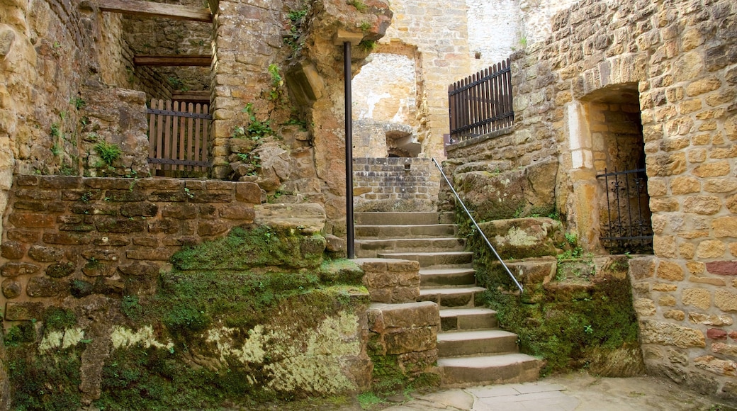 Luxembourg showing a castle, heritage elements and heritage architecture