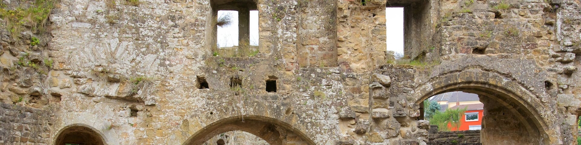 Luxembourg which includes chateau or palace, heritage elements and heritage architecture