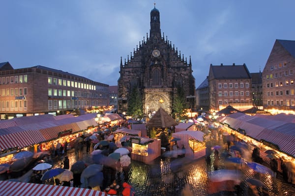 Christkindlesmarkt Nuremberg, Bavaria, Germany