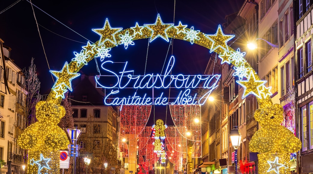 Entrance to the city centre of Strasbourg on Christmas time; Shutterstock ID 354241376; Purchase Order: -